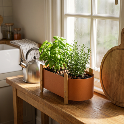 Foliron Long Iron Planter — 40cm
